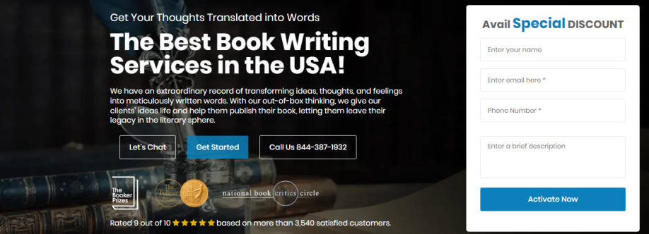 Book Promotion Company Cover Image