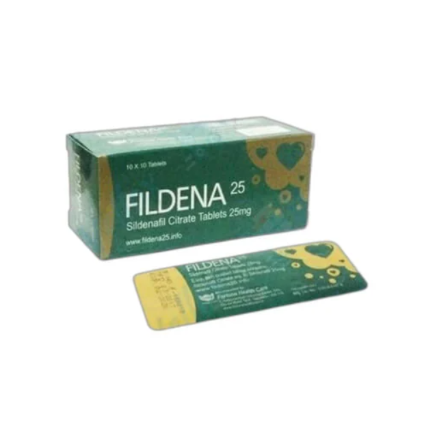 Fildena 25 mg | Strong Pill for Men's Sexual performance