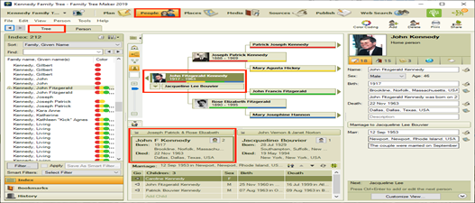 Relationship Status in FTM 2019 - Family Tree Support