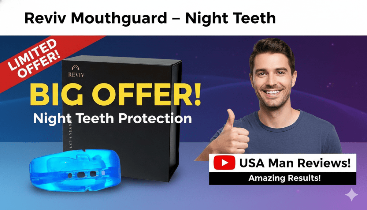 Reviv Mouthguard – Big Offer 60% discount – Healthline Support