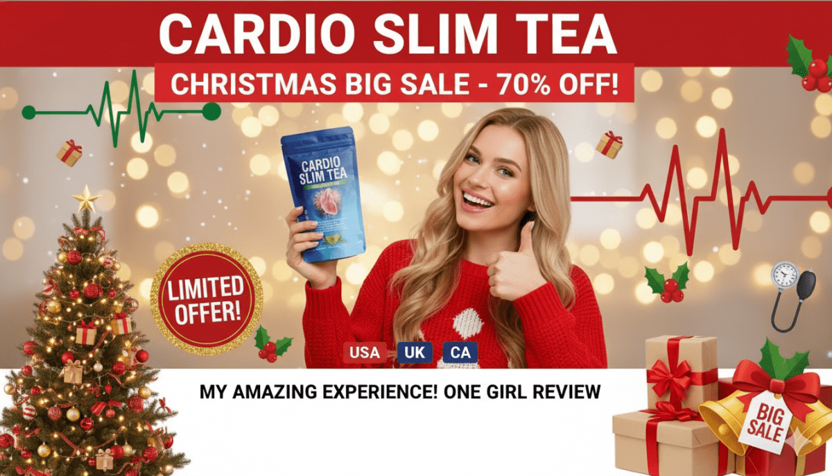 Cardio Slim Tea Christmas Big Sale 70% OFF – USA UK CA – Healthline Support
