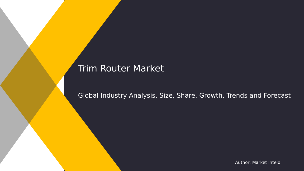 Trim Router Market Research Report 2033