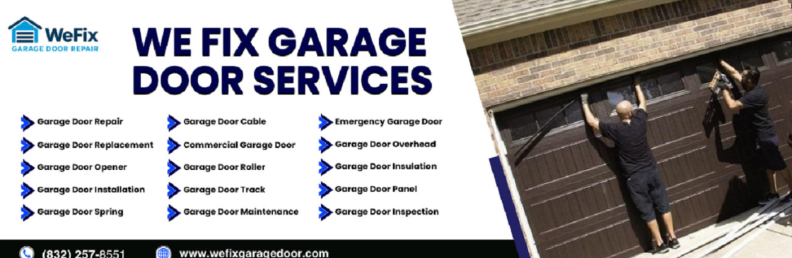 wefix garage door repair Cover Image