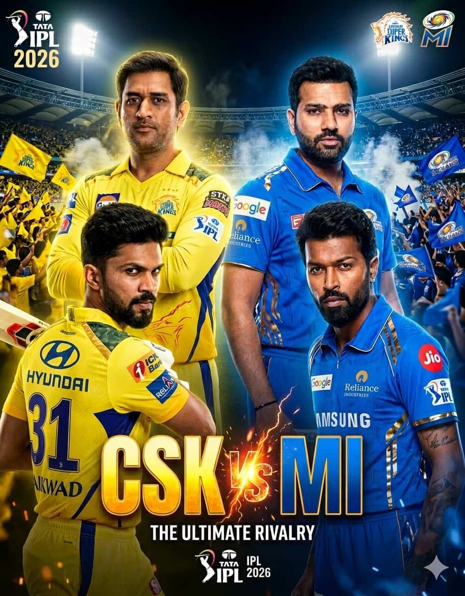 Today IPL Match Dream 11 Team | MI vs CSK Prediction 2026